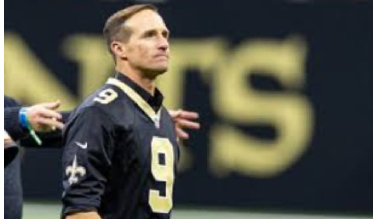 Drew Brees makes his nbc debut, internet amazed by his new hair